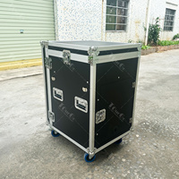 Espace de rangement 12u et tiroir 1u Flight Case avec table de revêtement pour Allen & heath Sq5 Dj Mixer