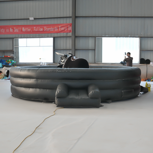 Simulador de toro mecánico inflable de PVC de grado comercial, personalizado, para juegos de rodeo, MOQ 1 pieza - Product Image 1