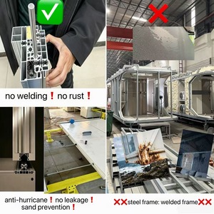 Maison modulaire préfabriquée T3 <span class=keywords><strong>en</strong></span> aluminium optimisée pour le climat chaud, confort optimal par temps de +55°C dans le désert, site <span class=keywords><strong>en</strong></span> Arabie Saoudite - Product Image 3