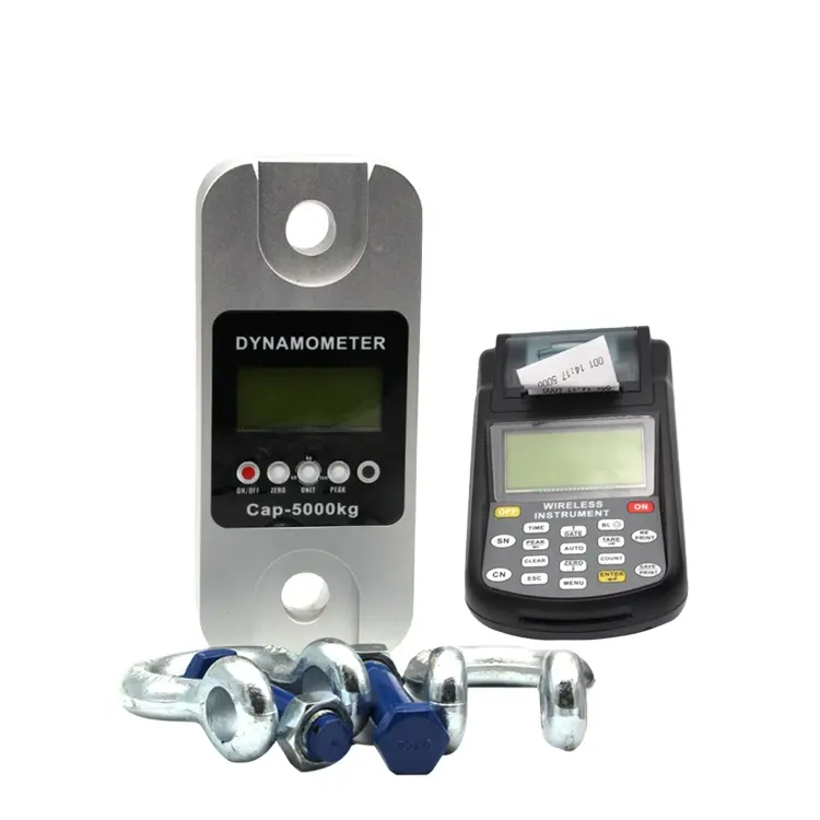 GWD300 50 ton digital wireless dynamometer with split type display