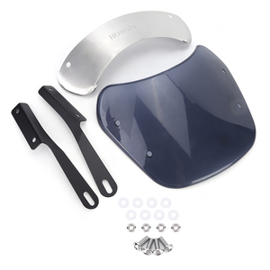 Parabrisas Delantero Universal Retro para Faros Redondos de 5-7 Pulgadas - Product Image 1