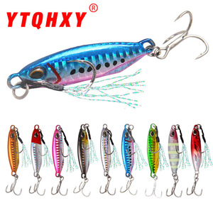 เหยื่อตกปลาจิ๊กกิ้ง XY-85 แบบติดกับตะขอและตุ้มถ่วงน้ำหนัก ชุด 10 ชิ้น เรืองแสงได้ ใช้ได้ทั้งน้ำจืดและน้ำเค็ม - Product Image 2