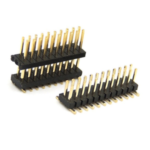 OEM 1mm Pitch 1.27/2.0/2.54mm thẳng góc phải nhúng SMD Đơn Kép Đôi Hàng 2x10p 6 8 16 20 30 40 pin tiêu đề kết nối - Product Image 6