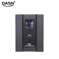 Sistema de Altavoces PA Profesional Activo DASN MAX8 de 4000 W con Subwoofer de 15 Pulgadas para Fiestas de DJ, Escenarios, Interiores, Exteriores e Iglesias