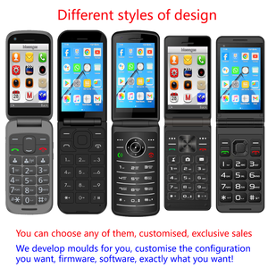 ODM Lật Android Điện Thoại NFC Cổ Điển Vỏ Sò Mở Khóa Màn Hình Cảm Ứng Bàn Phím Volte Thông Minh 4G Android Điện Thoại Di Động Lật Điện Thoại - Product Image 3