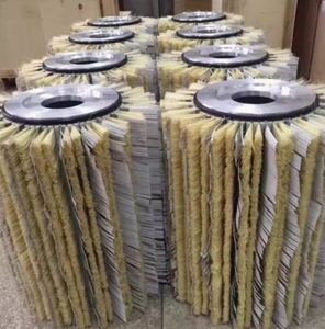 Tampico Fiber Sanding Drums Brush Papel <span class=keywords><strong>de</strong></span> <span class=keywords><strong>lija</strong></span> y cepillo <span class=keywords><strong>de</strong></span> tiras <span class=keywords><strong>de</strong></span> sisal para pulir superficies <span class=keywords><strong>de</strong></span> madera - Product Image 5