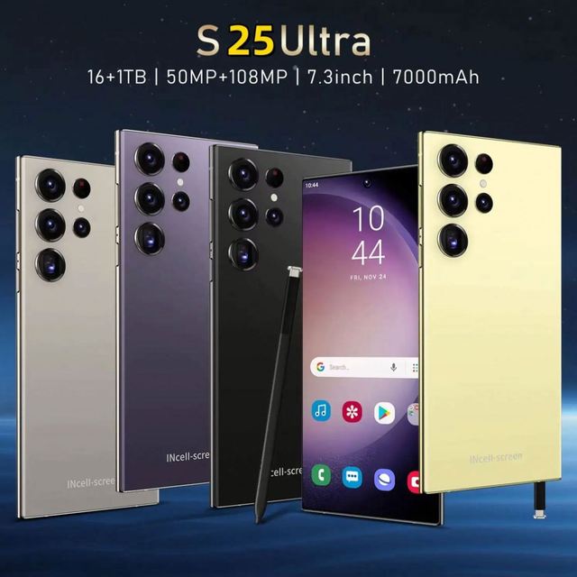 S25 Ultra Phone Multi - Language Support Shopping Online Smart Mobail Android Infinix Hot 40 Pro Mobile Phones