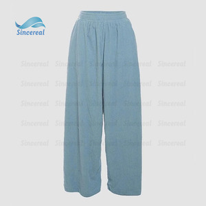 <span class=keywords><strong>Pantaloni</strong></span> larghi da <span class=keywords><strong>donna</strong></span> in <span class=keywords><strong>velluto</strong></span> a <span class=keywords><strong>coste</strong></span> personalizzati di alta qualità <span class=keywords><strong>pantaloni</strong></span> sportivi Casual larghi di grande profilo alla moda traspiranti da <span class=keywords><strong>donna</strong></span> - Product Image 4