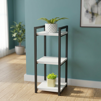 Support de plantes en métal multi-niveaux, durable, écologique, pour l'intérieur et l'extérieur