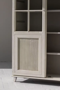 Vendita calda in legno di pino riciclato armadio <span class=keywords><strong>da</strong></span> <span class=keywords><strong>cucina</strong></span> libreria <span class=keywords><strong>vetrina</strong></span> in vetro per mobili <span class=keywords><strong>da</strong></span> soggiorno - Product Image 4