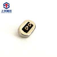 Connecteur de chargeur broche Pogo Dc, 12 v, magnétique, pour fil électrique, alimentation Mobile, connecteur magnétique à 2 broches Pogo