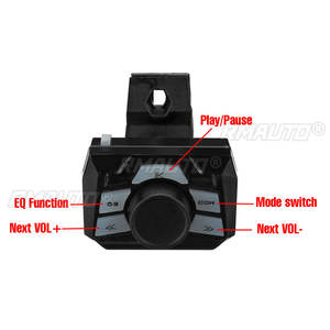 Haut-parleurs Bluetooth étanches pour moto, amplificateur 4 canaux, carte SD, clé USB, lecteur MP3 FM, système audio stéréo AMP - Product Image 5