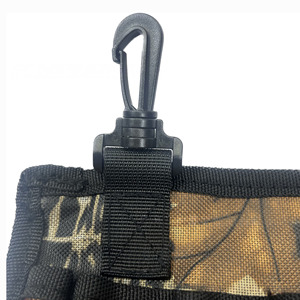 Sac de ceinture camouflage double face à 24 compartiments en tissu Oxford, organisateur de rangement portable pour extérieur, sac de transport d'équipement de terrain - Product Image 6