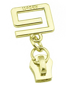 Nhà Máy Tengda Tùy Chỉnh Hợp Kim Vàng <span class=keywords><strong>Pom</strong></span> Dây Kéo Đầu Dây Kéo Thanh Trượt Số 3 Trung Quốc Dây Kéo Pullers - Product Image 1