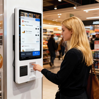Terminal en libre-service pour les hôpitaux, les restaurants, borne de commande tactile