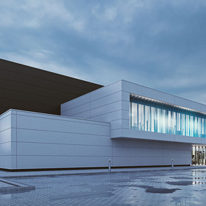 Edificio Prefabricado de Acero de Diseño Moderno, Estructura Metálica para Oficinas, Escuelas, Naves Industriales con Certificación CWB - Product Image 3