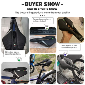 Asiento Delantero de Cuero Suave con Ventilación Simple TOSEEK para Bicicletas de Carretera y Montaña - Product Image 2