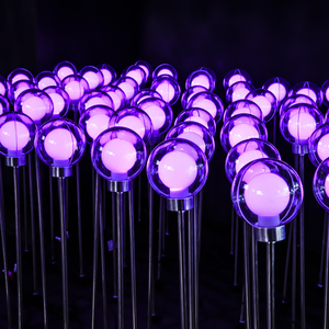 Hot bán không thấm nước <span class=keywords><strong>LED</strong></span> vườn con đường sàn đèn màu thay đổi cảnh quan ban đêm bóng ánh sáng DC IP66 cho đẹp ngoài trời - Product Image 3