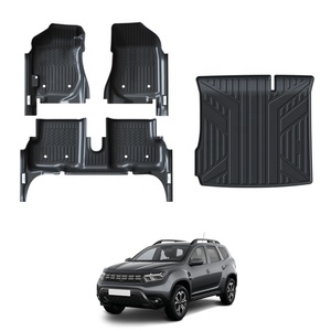 5D TXR <span class=keywords><strong>Auto</strong></span> protezione del pavimento TPE copertura materiale tappeto all'ingrosso <span class=keywords><strong>Auto</strong></span> fodere <span class=keywords><strong>tappetini</strong></span> per <span class=keywords><strong>Dacia</strong></span> <span class=keywords><strong>Duster</strong></span> 2018-2022 - Product Image 2