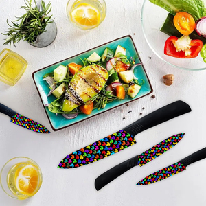 Nuevo Juego de Cuchillos de Chef de Cerámica con Mangos de Plástico, 4 Piezas, Resistentes, para Procesamiento de Carne, Carnicería, Entrega Rápida, Envío Gratuito - Product Image 5