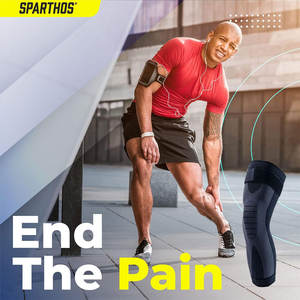 Vente chaude Respirant Longue Compression Jambe Manches Genou Manches Protéger La Jambe pour Hommes Femmes - Product Image 6