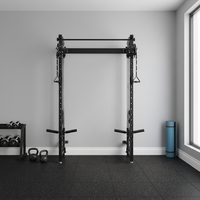 Machine de musculation multifonctionnelle à fixation murale pour entraînement de force et de musculation