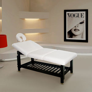 Lit <span class=keywords><strong>de</strong></span> <span class=keywords><strong>massage</strong></span> thaïlandais en bois massif, <span class=keywords><strong>table</strong></span> <span class=keywords><strong>de</strong></span> beauté portable pour tout le corps avec hauteur réglable, design moderne 3730-7 - Product Image 5