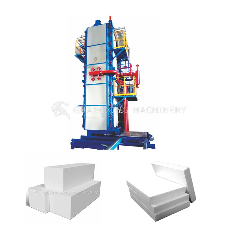 Máquina de fabricación de láminas de poliestireno liviano Línea de producción de bloques de hormigón de poliestireno