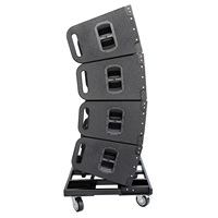Équipement sonore actif CVR Factory, scène extérieure professionnelle, enceintes line array 3 voies 12 pouces