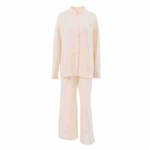 Ensemble de pyjama d'été double couche ample et tendance pour femme - Product Image 5
