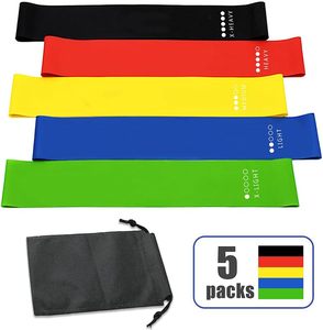 Set de 5 Bandas Elásticas de Resistencia para Glúteos, Círculo de Cadera, Mini Bandas de Resistencia para Ejercicio en Casa, para Mujeres - Product Image 3