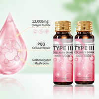 Boisson liquide orale au collagène de type III PQQ OEM ODM, anti-âge, éclaircissant pour la peau, soutien énergétique, absorption élevée, complément alimentaire