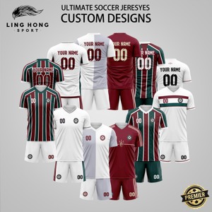 Maglia da Calcio Personalizzata Cuichang, Qualità Thailandese, Traspirante, Asciugatura Rapida, Stile Classico Retrò, 100% Poliestere, Scollo a V, Unisex - Product Image 2