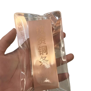 Barre de Cuivre d'Investissement <span class=keywords><strong>999</strong></span>, Cuivre Pur Fin, Lingot de Cuivre pour Collection et Investissement - Product Image 3