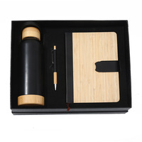 Coffret Cadeau d'Affaires pour les Fêtes : Carnet à Feuillets Mobiles, Tasse Thermos, Boîte Cadeau Souvenir, Cadeau d'Accompagnement pour Activités d'Entreprise Modèle 0831-09