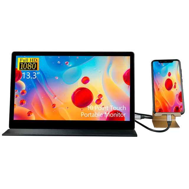 15.6 13.3 Inch Portable Touch Screen Monitor Ips 1080p 4k Portable Touchscreen Oled Monitor
