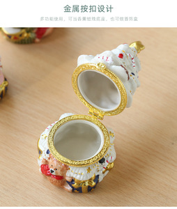 Giáng Sinh Hương Liệu Sang Trọng Nến Thơm Đặt Sáp Đậu Nành Trang Trí Giáng Sinh Cây Gấu Nến Cho Nhà & Đám Cưới - Product Image 6