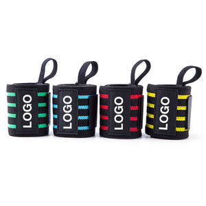 Unisex Palestra Sollevamento Pesi Supporto Cinturino Da Polso Doppietta di Polso Avvolge Fasciatura Croce Corpo in Forma di Allenamento Con La Più Ampia Thumb Loop - Product Image 4