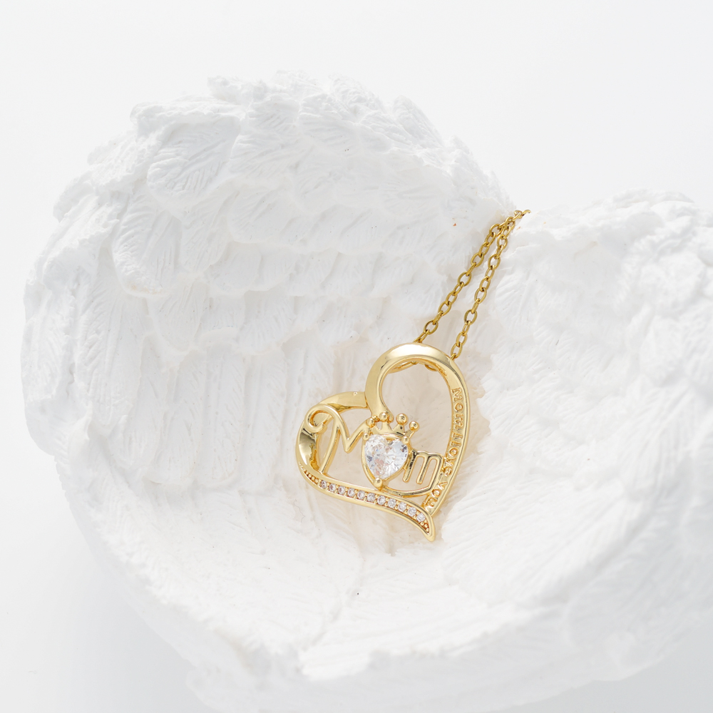18K Gold Plated Clear Rhinestone