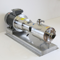 Pompa Homogenizer High Shear, Emulsifier Homogenisasi 3 Tahap, Pompa Homogenizer Inline Rator Stator