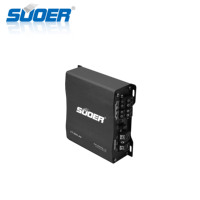 Pour Suoer CT-300.4D-U amplificateur de puissance audio de voiture à 4 canaux 300 Watts gamme complète classe D avec croisements