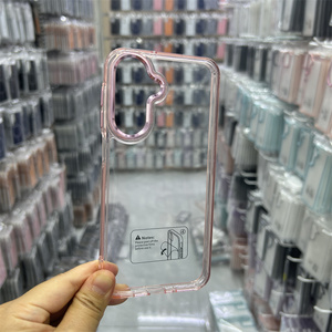 Funda para Teléfono <span class=keywords><strong>Samsung</strong></span> <span class=keywords><strong>Galaxy</strong></span> A17 5G al por Mayor, Funda Metálica Transparente a Prueba de Golpes con Protección de Lente para <span class=keywords><strong>Samsung</strong></span> A15 A16 A17 <span class=keywords><strong>A52</strong></span> A53 A54 A37 5G - Product Image 2