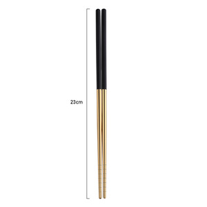 Palillos Chinos de Acero Inoxidable para Sushi, Acero Inoxidable, japonés - Product Image 2