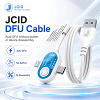 Câble de réinitialisation DFU JCID pour iPhone 8-16PM – Auto-DFU sans démontage du bouton ni du périphérique pour réparer le baseband / lire et écrire les données du disque dur