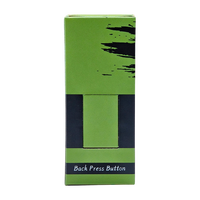 Cartuchos de humo pequeños verdes a prueba de niños Caja de papel 1000g Tablero gris Embalaje de carro de aceite. 5 gramos