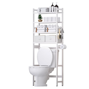 Étagère <span class=keywords><strong>de</strong></span> rangement pour salle <span class=keywords><strong>de</strong></span> bain Étagère <span class=keywords><strong>de</strong></span> rangement pour salle <span class=keywords><strong>de</strong></span> bain au-<span class=keywords><strong>dessus</strong></span> des toilettes - Product Image 1