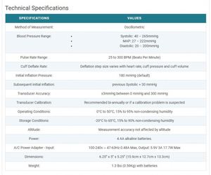 Hématomanomètre portable SunTech Vet20 pour tensiomètre vétérinaire, sphygmomanomètre, instruments de diagnostic clinique - Product Image 2