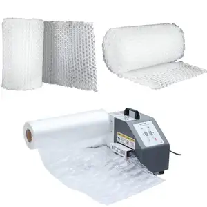 Inflatable Sealed Bag Air Cushion Film Air Pillow Bubble Film Roll Cushion Packaging Void Filling Pillow Filler Bag Stuff