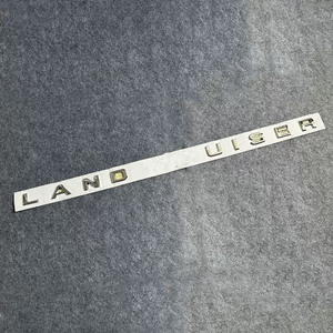 Emblema para LANDCRUISER LAND CRUISER en Negro/Plata Letras para Coche Capó Delantero Parrilla Insignia Maletero Trasero Calcomaní<span class=keywords><strong>a</strong></span> Adhesiva Estilo Hecho de ABS - Product Image 3