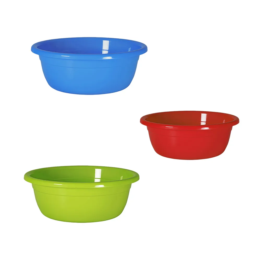 Mangkuk plastik untuk berbagai penggunaan mangkuk 15L wadah kokoh plastik kualitas Premium produk grosir harga murah dari Bangladesh